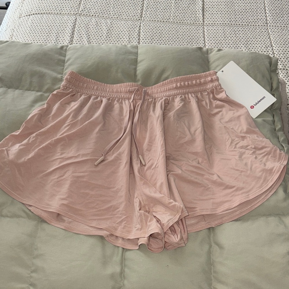 Lululemon Athletica Light Pink Athletic Shorts
